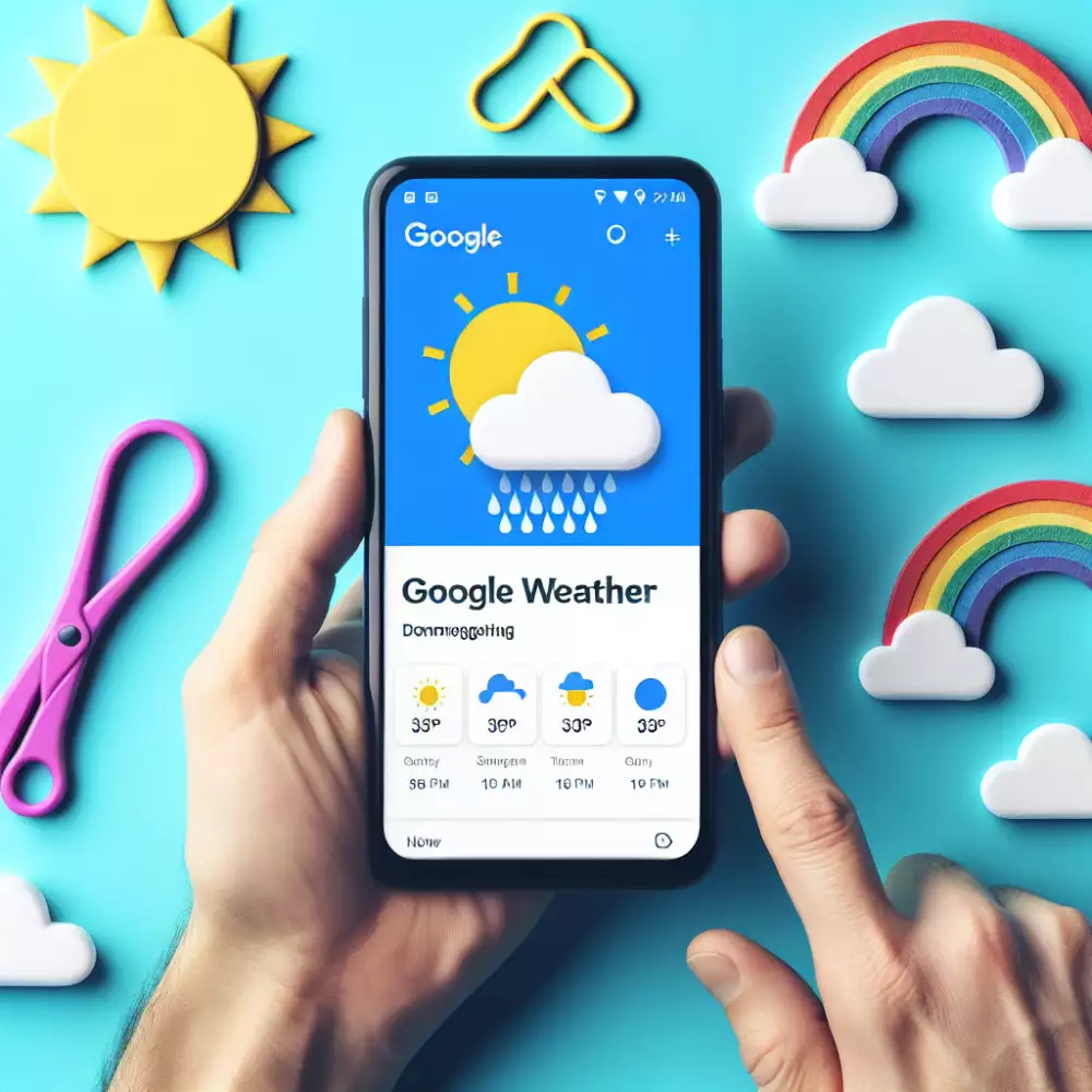 google počasí aplikace